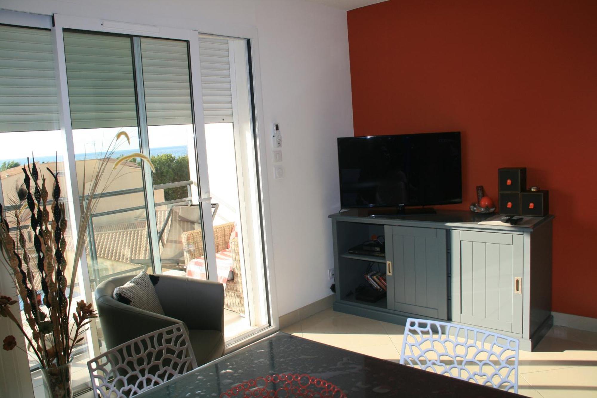 T3 Vue Mer 100M De La Plage Wifi Et Parking Saint-Pierre-la-Mer  Экстерьер фото